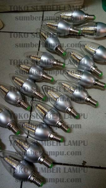 Lampu Lilin LED 3watt Fitting E14 Indah Minimalis