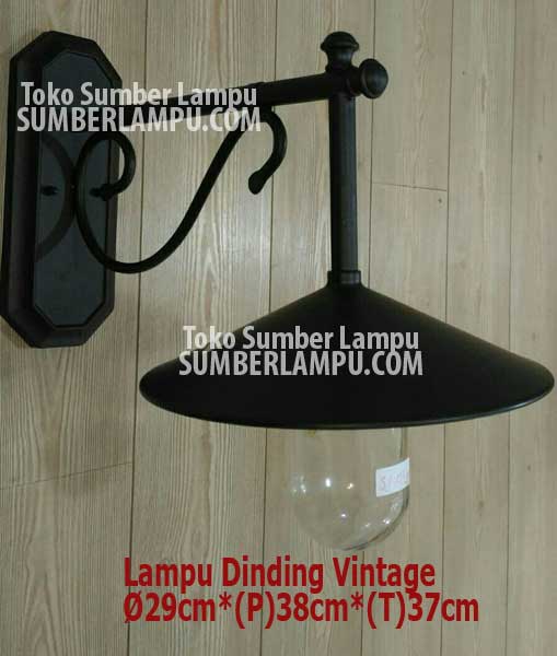 Lampu Dinding Vintage 1xE27
