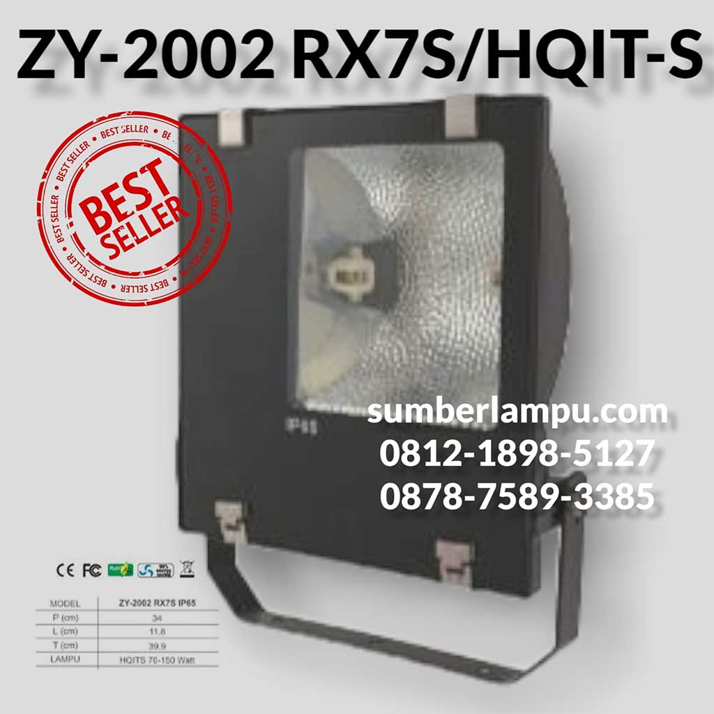 lampu sorot zetalux zy-2002