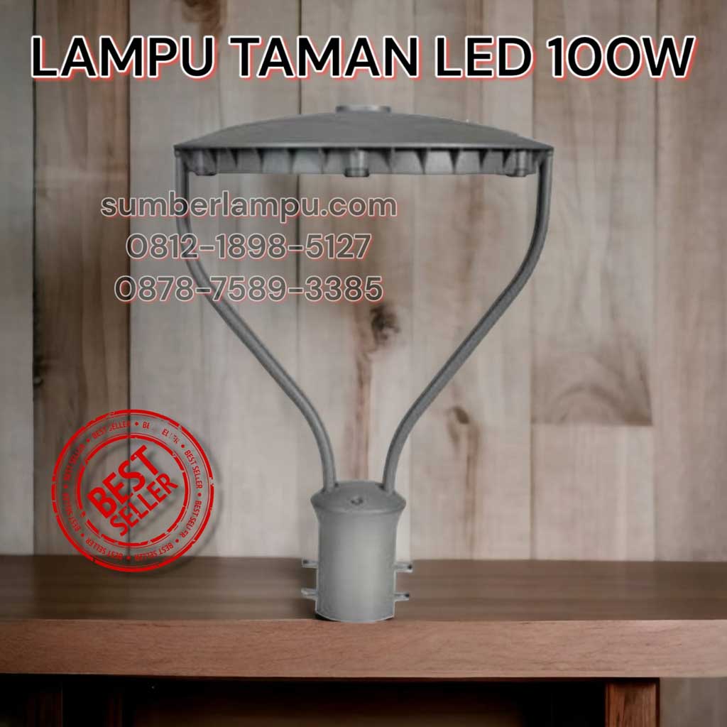 lampu taman led 100w