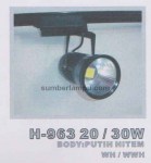 lampu sorot LED track H963 20 / 30w