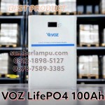 Baterai VOZ LiFePO4 100Ah Wall Mounted Terbaru