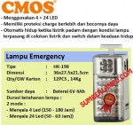 Lampu Emergency LED CMOS HK198