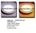 Lampu Downlight ASSA 512 Super Slim LED