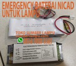 emergency baterai nicad