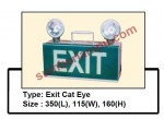 Lampu Emergency EXIT TOP FLASH Inbow Outbow Box & Mata Kucing