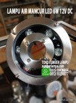 lampu air mancur 6w