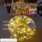 Lampu Dekorasi Natal 50M LED Terbaru