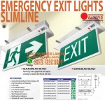 lampu emergency maxspid slimline