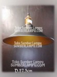 Lampu Gantung Restoran Diameter 27,5cm
