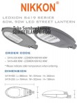 Lampu Jalan PJU LED 90 watt Nikkon LED Street Light