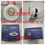Lampu Merk ASSA 228 7w Downlight Ekonomis