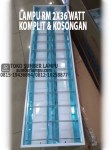Lampu RM 2x36 watt Plafon Akustik