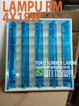 Lampu RM TKI 4x18W 60x60 CM Plafon Standar