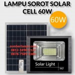 Lampu SOLAR CELL 60W LED Flood Light