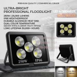 Lampu Sorot 250W Bridgelux LED 25000 lm