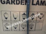 Armatur Lampu Taman Frosted T06