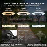 lampu taman jalan perumahan 50w led