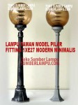 lampu taman model pilar