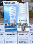 lampu ulir spiral merk visalux 85 watt